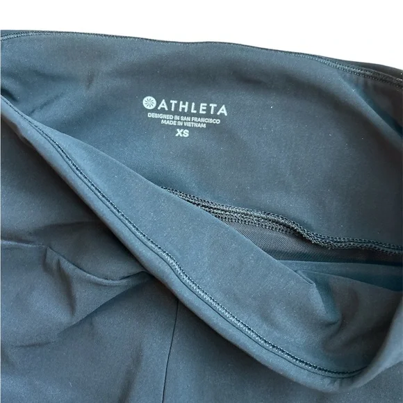 Athleta Meridian Black Stripe Wide Leg Pants size XS - Picture 5 of 6